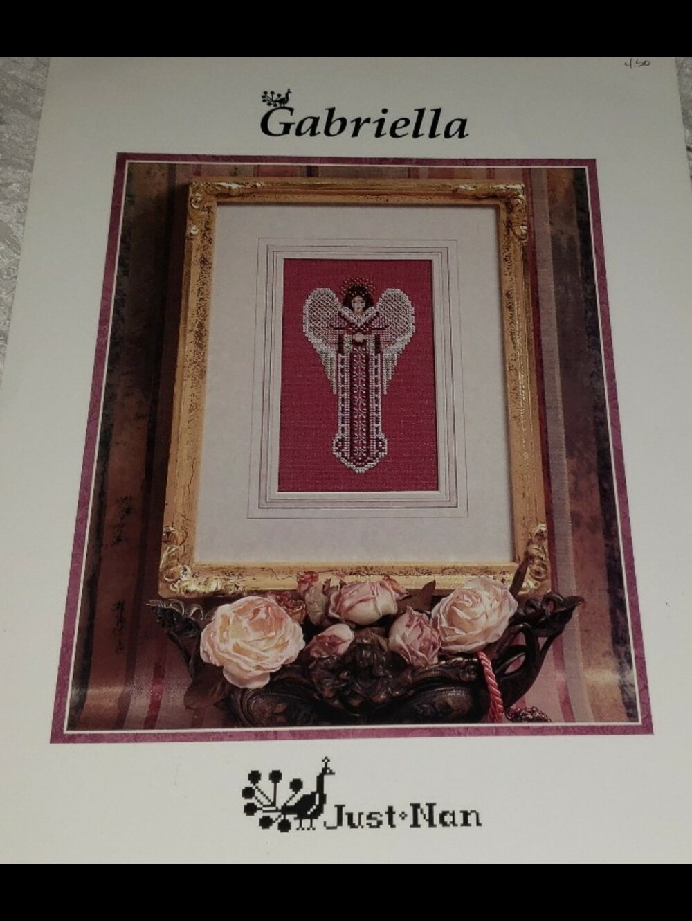 Just Nan "Gabriella" Cross-Stitch PatternJN040